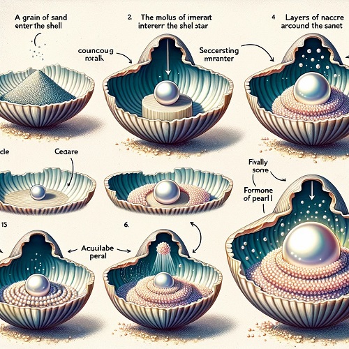 貝殼里面的珍珠是怎么形成的